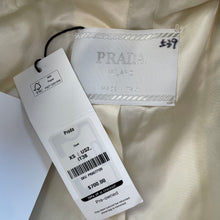 Load image into Gallery viewer, Prada | Authentic Women&#39;s Ivory Fitted Button Down Coat | Size: 2
