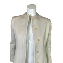 Load image into Gallery viewer, Prada | Authentic Women&#39;s Ivory Fitted Button Down Coat | Size: 2
