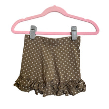 Load image into Gallery viewer, Matilda Jane | Girls Taupe Brown Polka Dot Shorts | Size: 4Y
