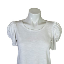 Load image into Gallery viewer, 1. State | Women&#39;s White Puff Sleeve Tee | Size: S
