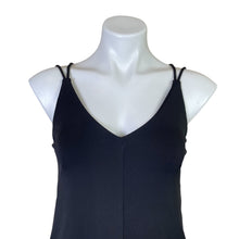 Load image into Gallery viewer, Anthropologie | Women&#39;s Deletta Black Thin Strap Tank Top | Size: XS
