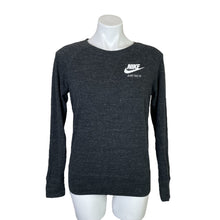 Load image into Gallery viewer, Nike | Women&#39;s Dark Heather Gray Just Do It Pullover Top | Size: S
