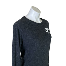 Load image into Gallery viewer, Nike | Women&#39;s Dark Heather Gray Just Do It Pullover Top | Size: S
