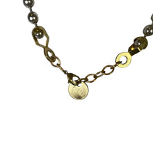 Load image into Gallery viewer, Twisted Silver | Women&#39;s Ball and Chain Silver Necklace
