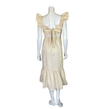 Load image into Gallery viewer, Cloud Ten | Women&#39;s Ivory Smock Top Tier Maxi Dress with Tags | Size: M
