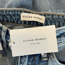 Load image into Gallery viewer, Flying Monkey | Women&#39;s Light Wash Off Ground High Rise Boyfriend Jeans with Tags | Size: 26
