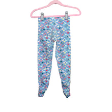 Load image into Gallery viewer, Matilda Jane | Girls Light Blue Bird Pattern Legging Pants | Size: 4Y
