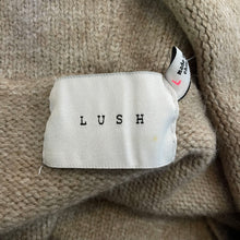 Load image into Gallery viewer, Lush | Womens Taupe Long Cardigan Sweater w/ Button Detail | Size: L
