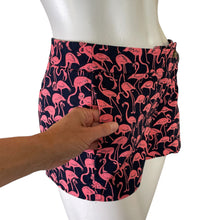 Load image into Gallery viewer, J. Crew | Women&#39;s Navy Blue and Hot Pink Flamingo Print Chino Shorts | Size: 4
