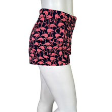 Load image into Gallery viewer, J. Crew | Women&#39;s Navy Blue and Hot Pink Flamingo Print Chino Shorts | Size: 4
