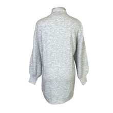 Load image into Gallery viewer, Pretty Little Thing | Women&#39;s Light Gray Turtleneck Tunic Sweater | Size: S
