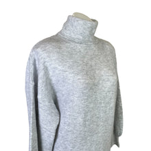 Load image into Gallery viewer, Pretty Little Thing | Women&#39;s Light Gray Turtleneck Tunic Sweater | Size: S
