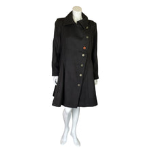 Load image into Gallery viewer, Joe Browns | Women&#39;s Black Decor Button Long Coat | Size: 12
