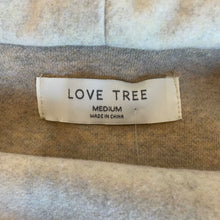 Load image into Gallery viewer, Love Tree | Women&#39;s Cream Hooded Tie Waist Jacket | Size: M
