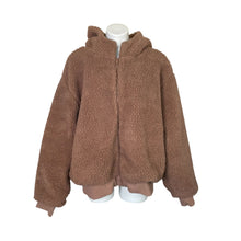 Load image into Gallery viewer, Fabletics | Women&#39;s Brown Teddy Sherpa Jacket | Size: 2X
