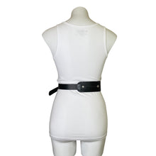 Load image into Gallery viewer, Brighton | Women&#39;s Black and Silver Southwest Leather Belt | Size: S
