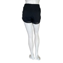 Load image into Gallery viewer, Athleta | Women&#39;s Black Mesh Racer Run 4&#39; Shorts | Size: XS
