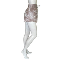 Load image into Gallery viewer, All in Motion | Women&#39;s Taupe and White Tie Dye Drawstring Shorts | Size: S
