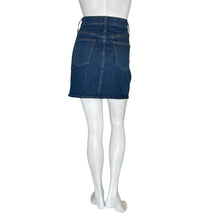 Load image into Gallery viewer, Madewell | Women&#39;s Dark Blue Wash Button Up Denim Skirt | Size: 26
