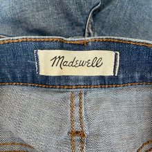 Load image into Gallery viewer, Madewell | Women&#39;s Medium Wash High-Rise Button Up Denim Shorts | Size: 27
