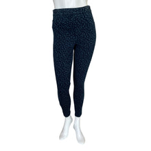 Load image into Gallery viewer, Spanx | Women&#39;s Blue Two Tone Leopard Print Denim Leggings | Size: M
