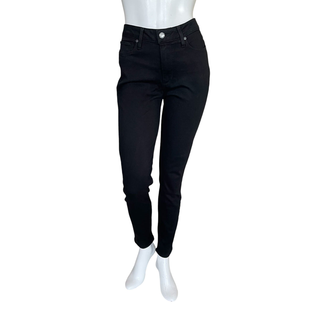 Paige | Women's Black Hoxton Ultra Skinny Jeans | Size: 30