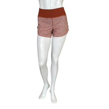 Load image into Gallery viewer, Athleta | Women&#39;s Terracotta and White Run With It 3.5&quot; Shorts | Size: XXS
