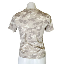 Load image into Gallery viewer, ATM | Women&#39;s Two Tone Tan Camo Short Sleeve Tee | Size: M
