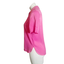 Load image into Gallery viewer, Zara | Women&#39;s Bubblegum Pink Button Down Half Sleeve Top | Size: S
