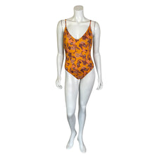 Load image into Gallery viewer, A.L.C. | Women&#39;s Orange Floral Print One Piece Swim Suit | Size: M
