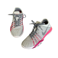 Load image into Gallery viewer, Nike | Women&#39;s Gray and Hot Pink Free Training Shoes | Size: 6
