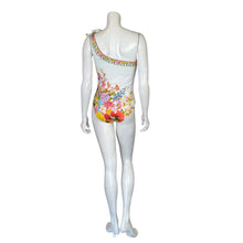 Load image into Gallery viewer, Camilla | Women&#39;s One Shoulder Floral Print and Jewel One Piece Swimsuit | Size: M
