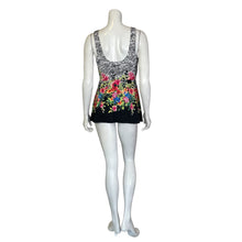 Load image into Gallery viewer, Johnny Was | Women&#39;s Zebra and Floral Print Skirt Swimsuit | Size: M
