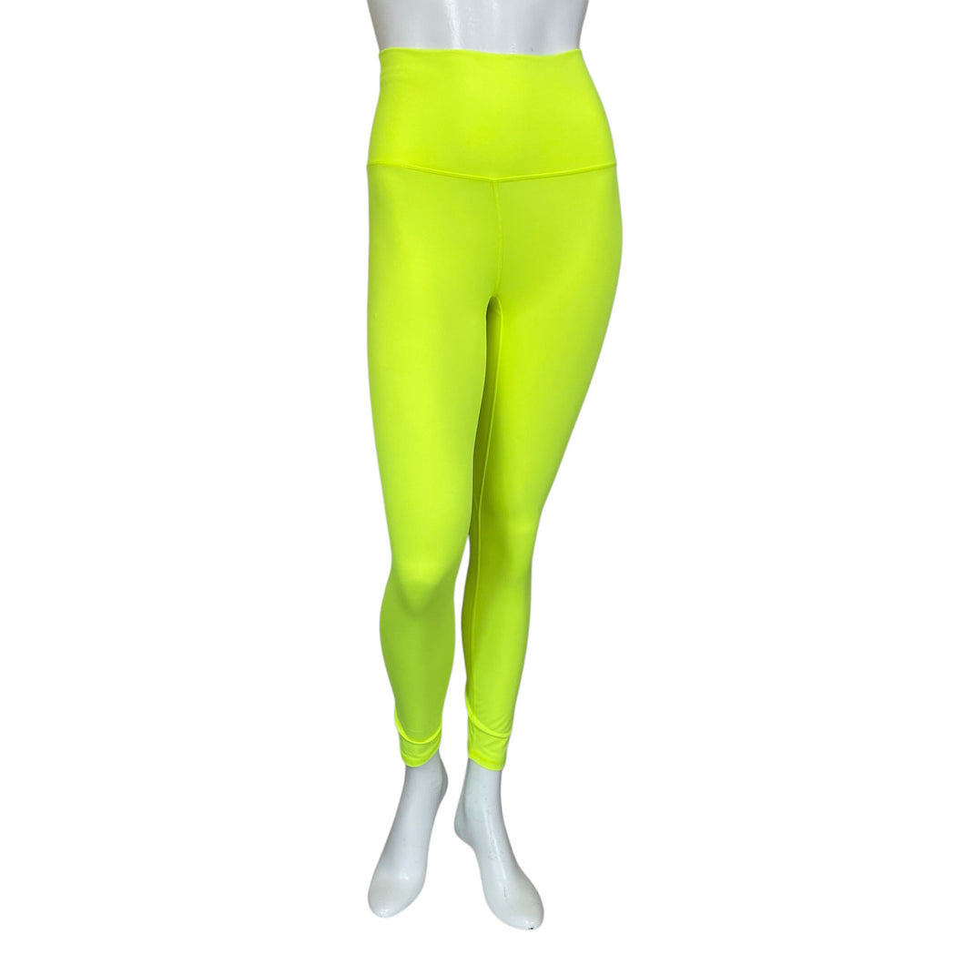 Fabletics | Women's Neon Yellow High Rise Pure Luxe Leggings | Size: XS