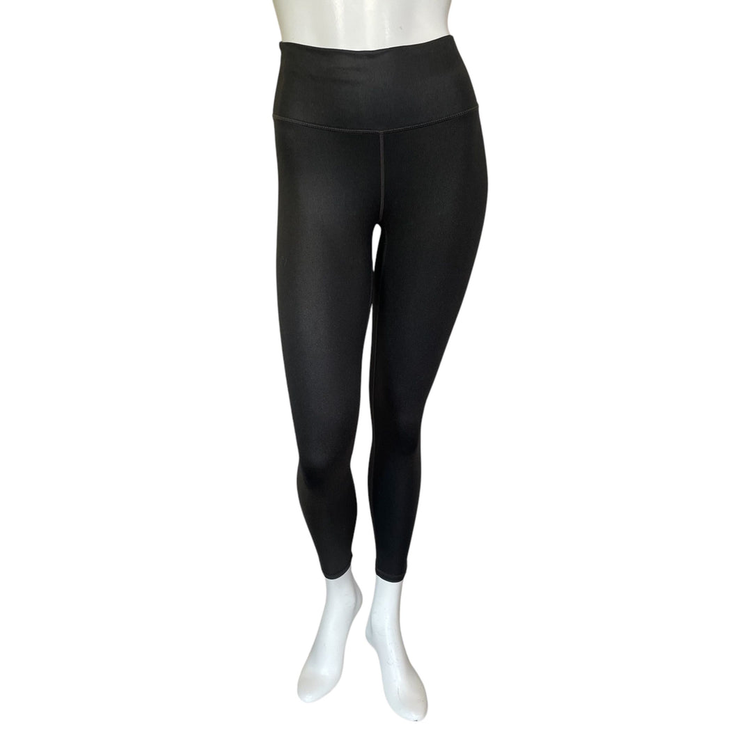 Fabletics | Women's Metallic Black High Rise Leggings | Size: XS