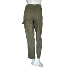 Load image into Gallery viewer, Old Navy | Women&#39;s Olive Green High Rise Cotton Blend Pull On Cargo Pants with Tags | Size: XS
