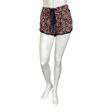 Load image into Gallery viewer, GAP | Women&#39;s Blue/Pink/Yellow Floral Linen Drawstring Shorts | Size: XS
