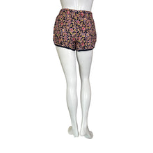 Load image into Gallery viewer, GAP | Women&#39;s Blue/Pink/Yellow Floral Linen Drawstring Shorts | Size: XS
