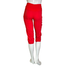 Load image into Gallery viewer, Lululemon | Women&#39;s Bright Red Dance Studio Mid Rise Cropped Pants | Size: 2
