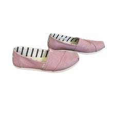 Load image into Gallery viewer, TOMS | Women&#39;s Pink Canvas Alpargata Slip On Shoes | Size: 8.5
