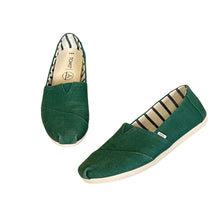 Load image into Gallery viewer, TOMS | Women&#39;s Green Canvas Alpargata Slip On Shoes | Size: 8.5
