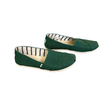 Load image into Gallery viewer, TOMS | Women&#39;s Green Canvas Alpargata Slip On Shoes | Size: 8.5
