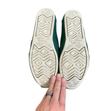 Load image into Gallery viewer, TOMS | Women&#39;s Green Canvas Alpargata Slip On Shoes | Size: 8.5
