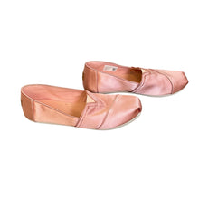 Load image into Gallery viewer, TOMS | Girl&#39;s Pink Satin Alpargata Slip On Shoes | Size: 6Y
