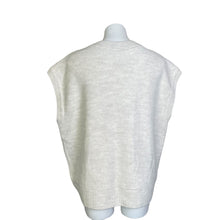 Load image into Gallery viewer, M&amp;S Collection | Women&#39;s Cream Cable Knit Sweater Vest | Size: XL
