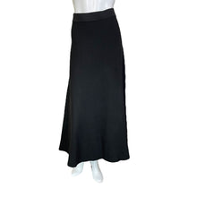 Load image into Gallery viewer, Roman | Women&#39;s Black Knit A Line Maxi Skirt | Size: 14
