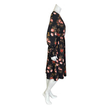 Load image into Gallery viewer, Soprano | Women&#39;s Black Floral Print Dress | Size: XL
