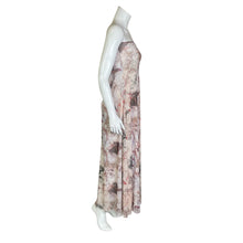 Load image into Gallery viewer, Zara | Women&#39;s Cream and Marble Mesh Tube Dress | Size: M
