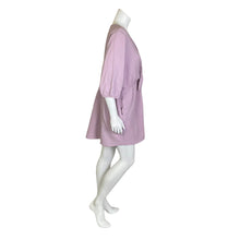 Load image into Gallery viewer, Cotton:On | Women&#39;s Lavender Tie Front Short Sleeve Mini Dress | Size: 20
