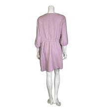 Load image into Gallery viewer, Cotton:On | Women&#39;s Lavender Tie Front Short Sleeve Mini Dress | Size: 20
